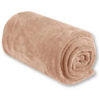 BestLivings Babydecke Mikrofaser Bestlivings Beige 60 x 80 cm