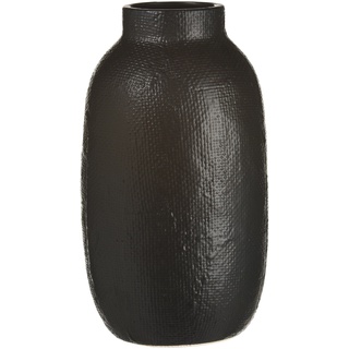 Vase CAST ca.24cm, schwarz