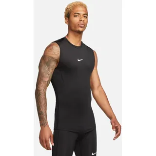 Nike Pro Dri-Fit Tight Fitness Tanktop, Herren 010 - black/white XL
