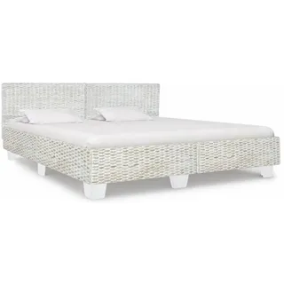 vidaXL Bett Grau 180 x 200 cm