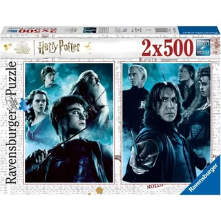 Ravensburger Puzzle 17265 Harry Potter 2x500 Teile Harry Potter Puzzle, 1000 Puzzleteile