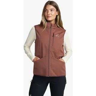 Responder Softshell Vest Damen Pink Mahogany, Größe:XS - Westen - Rosa