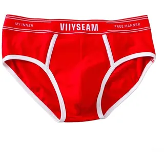 RANRAO Herren-Unterwäsche, 3er-Pack, Baumwoll-Slips für Herren, weiche und atmungsaktive Unterwäsche, bequeme Passform für den Alltag und Sport
