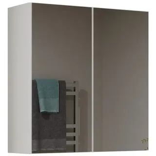 MAGOWA Badezimmerspiegelschrank MAGOR Spiegelschrank – kompakter Stauraum über dem Waschbecken MAGOR 1 Breite 40 cm - MAGOR 2 Breite 60 cm weiß 60 cm
