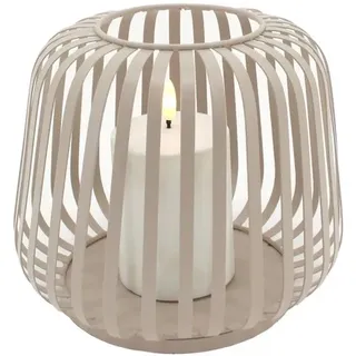candela lights Laterne khaki wetterfest Solarzelle