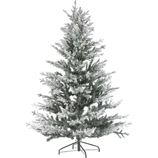 Beliani Künstlicher Weihnachtsbaum Weiß 180 cm