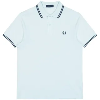 Fred Perry Twin Tipped Fred Perry Shirt Blau in Größe M