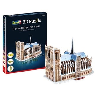 Revell® 3D-Puzzle 3D Puzzle, Notre-Dame de Paris, 39 Teile, ab 10 Jahren, 39 Puzzleteile bunt