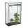 1 x 0,5 x 1,5 m transparent/schwarz 2 St.