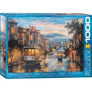 Eurographics San Francisco Kabelbahn Himmel 1000 Teile