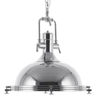 Beliani Ebron 1-flg. 38 cm rund/silber