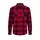 Langarmhemd Red Black 3XL