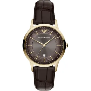Emporio Armani Archetipo Quarz Leder 39 mm AR11824