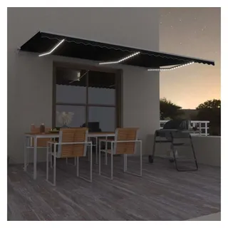 vidaXL Markise 600 x 300 cm anthrazit