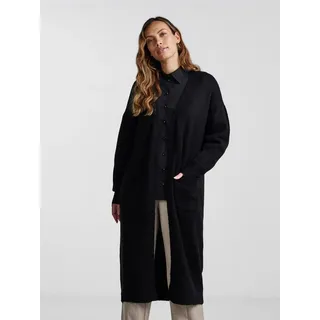 Y.A.S Longstrickjacke YASBALIS LS LONG KNIT CARDIGAN S. NOOS schwarz XS (34)