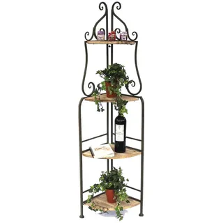 DanDiBo Ambiente Eckregal Regal Malega 145 cm Braun
