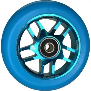 Fantic26 Base Stunt-Scooter Rolle 100mm Abec11 Türkis/PuTürkis | Türkis