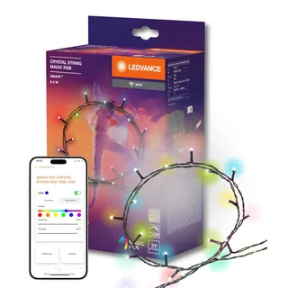 LEDVANCE Smarte RGB Lichterkette 200 MAGIC LED Alexa, Google, WiFi &