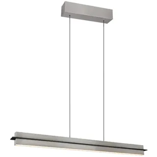 Trio EMERSON 1-flg. 95 cm eckig nickel matt