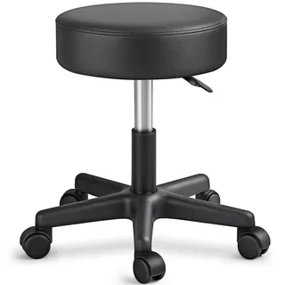 TRESKO Arbeitshocker schwarz