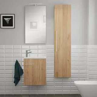 Camargue Espacio Badmöbel-Set H46  (90 cm, Doce)