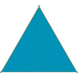 Bent Sonnensegel »Zip-Canvas«, bunt