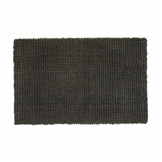 Fußmatte Hampton L Schwarz 90 x 60 cm, Giftcompany, rechteckig schwarz