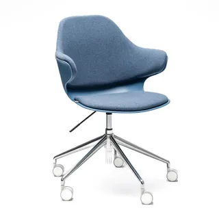 Yaasa Chair Luis Move, Himmelblau - Moderner Sessel für Büro und Zuhause