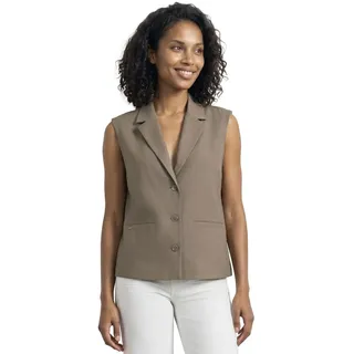 STREET ONE Kurzweste Beige 42