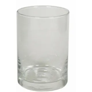 INNA-Glas Windlicht Glas Brian, klar, 15 cm, Ø 10 cm - Kerzenglas