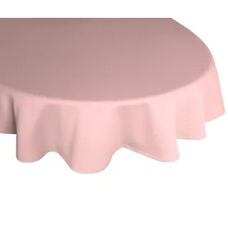 Tischdecke ADAM "Uni Collection" Tischdecken Gr. B/L: 145 cm x 220 cm, oval, rosa Tischdecken nachhaltig