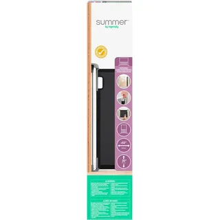 Ingenuity Sicherheitsgitter Ingenuity Thruway 52W Retraktierbar Auto-Schließung 132 cm Schwarz