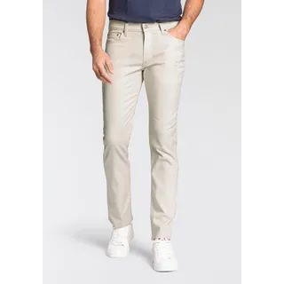Slim-fit-Jeans LEVI'S "511 SLIM" Gr. 33, Länge 30, weiß (chalk white) Herren Jeans Slim Fit mit großem Logo-Badge