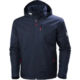 HELLY HANSEN Crew Hooded Midlayer Jacket, Marineblau, M