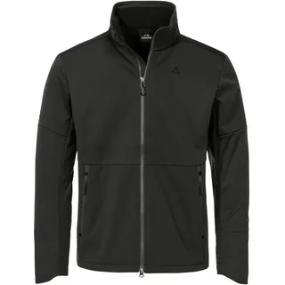 Schöffel Herren Softshell Jk Style Fracon MNS, Größe 58 Männlich, Erwachsener, Schwarz - Schwarz - 58