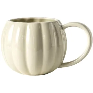 Kürbis Tasse, Keramik Pumpkin Mug, 450ml Halloween Kürbis Tasse, Niedliche Pumpkin Kaffeetasse Herbst Tasse Große Pumpkin Tasse für Thanksgiving Weihnachten, Herbsternte Geschenk (B)