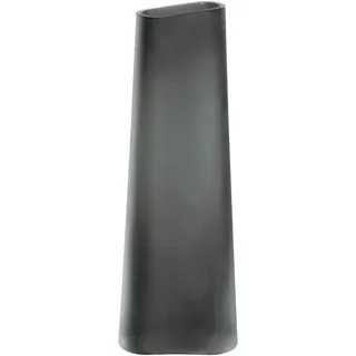 LEONARDO Vase Turno 35 cm Glas Grau S (Small)