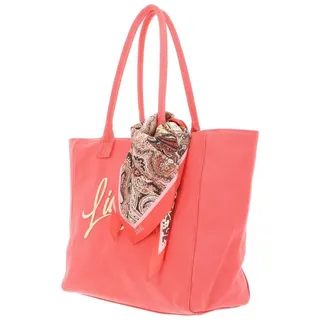 Liu•Jo Plentia Shopper Baumwolle Beige/Pink