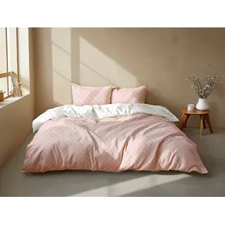 Zo Home Zohome Bettbezug Baumwolle Renforcé Rosa 135 x 200 cm + 80 x 80 cm