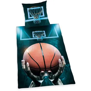Herding Basketball grau (135x200+80x80cm)