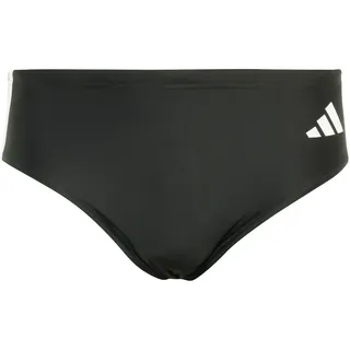 adidas 3-Streifen Badehose Black / White XL