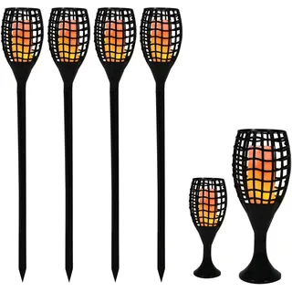 Starlyf Solarleuchte schwarz 1er Set