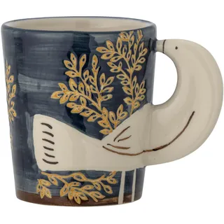 Bloomingville Hezha Tasse 0,26 l Blau 3 St.