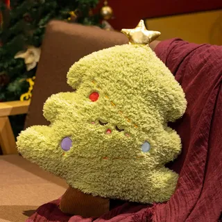 Weihnachtskissen, Weihnachtsdeko Kissen, Kissen Weihnachten, Süßes Weihnachten Kissen, Weihnachtsdeko Innen Aesthetic, Weihnachten Deko Zierkissen Sofakissen für Schlafzimmer (Weihnachtsbaum 3)