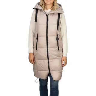 denimfy Weste DFCaro in Beige M