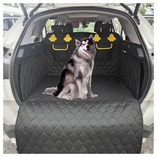 BYBEST Kofferraumschutz für Hunde, für Ford Mondeo Mk5 2014-2020-Kofferraumabdeckung mit Stoßstange und Seitenschutz, wasserdicht und rutschfest