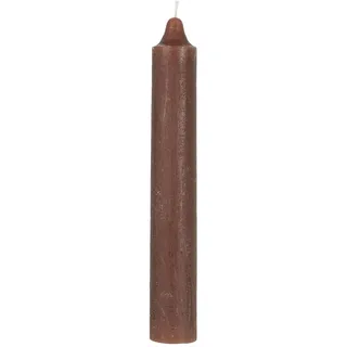 IB Laursen Dickere Rustikale Stabkerze 25 cm, Ø 3,8 cm, Höhe 25 cm, Ø 3,8 cm, rustic brown