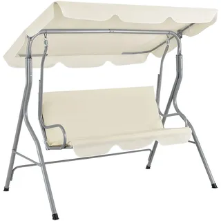 Juskys Cecina beige 3-Sitzer