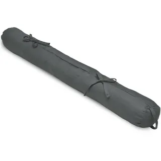 Beautissu Zugluftstopper 100 x 10 cm Anthrazit