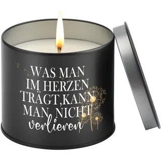 PRSTENLY Trauergeschenk, 9OZ Lavendel Duftkerze Schwarz